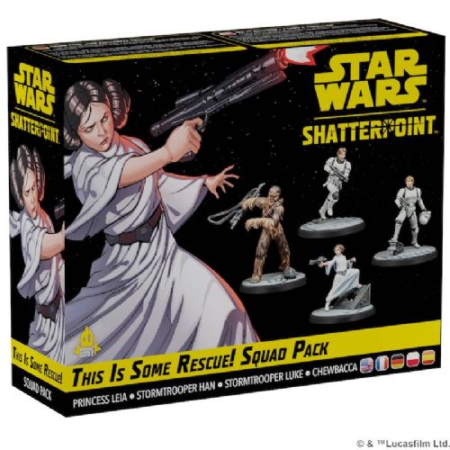 Star Wars Shatterpoint This is Some Rescue Princess Leia Squad Pack